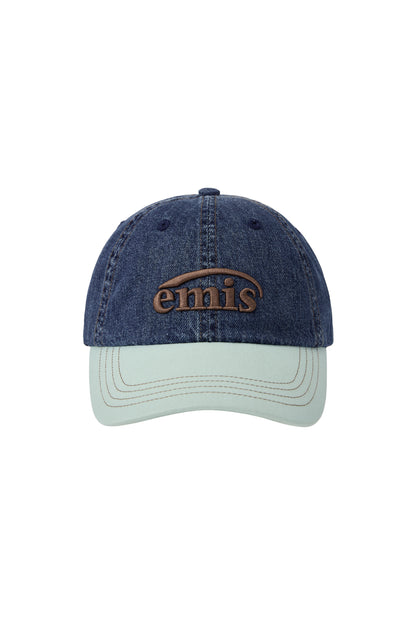 韓國 EMIS Washed Denim Ball Cap【ES031】