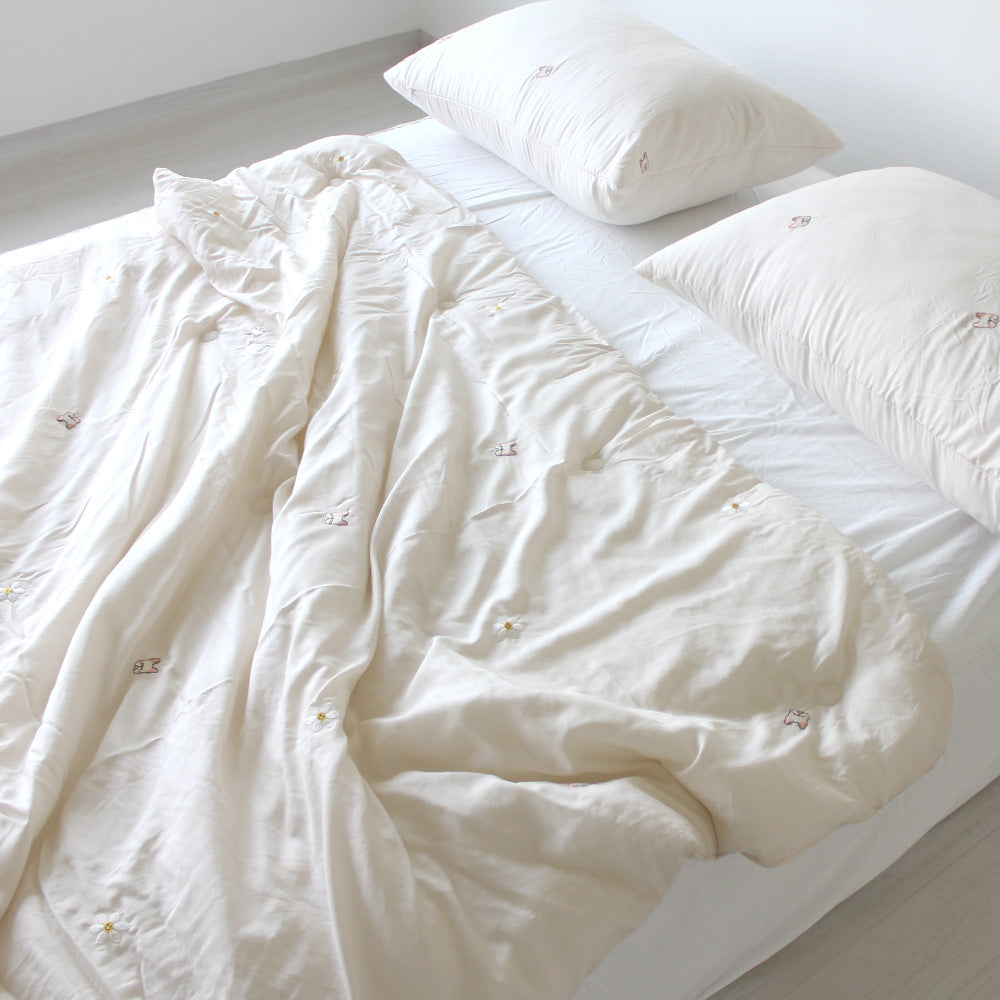 韓國 眠在花裡的小法鬥莫代爾 (四季被) 【SM421】