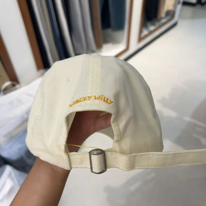 韓國 Wacky Willy Corduroy Kiki Ballcap【WW042】