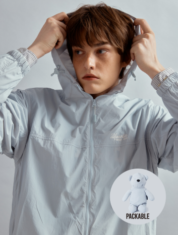 韓國 WhoAU Steve Packable Windbreaker【WA158】