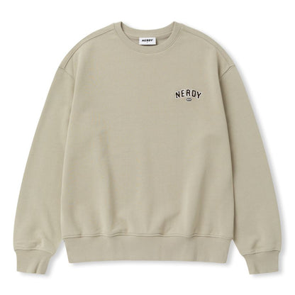 韓國 Nerdy Boucle Mini Arch Logo Sweatshirt【NY074】