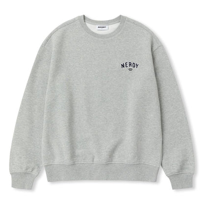 韓國 Nerdy Boucle Mini Arch Logo Sweatshirt【NY074】