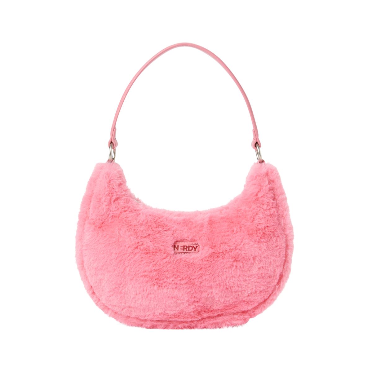 韓國 Nerdy Fur Two Way Hobo Bag【NY062】