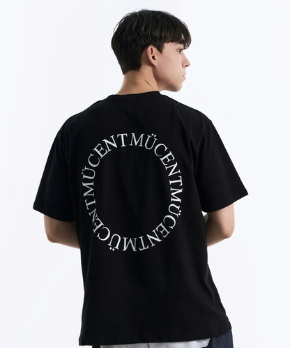 韓國 Mucent Signature Back Logo Loose Fit T-Shirt【MU024】