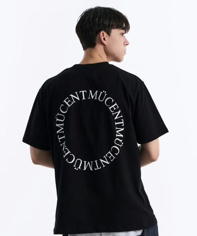 韓國 Mucent Signature Back Logo Loose Fit T-Shirt【MU024】