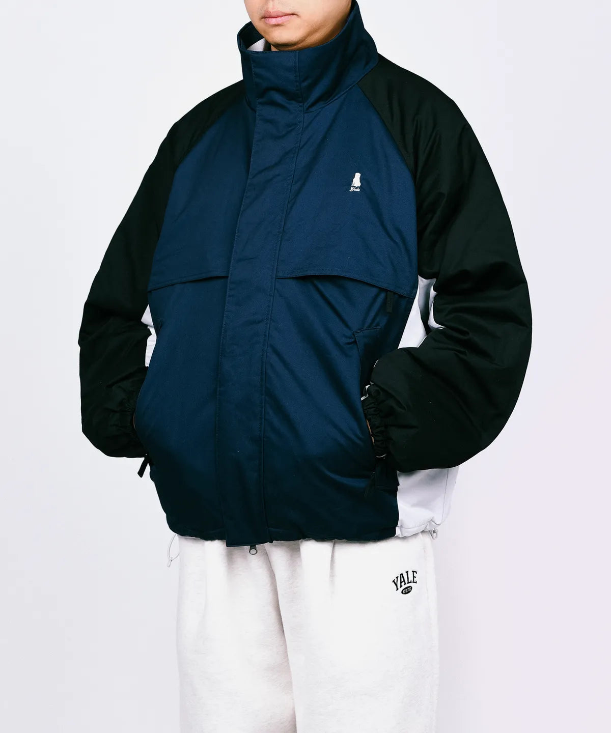 韓國 Yale Colorblock Insulated Yacht Parka【YA040】