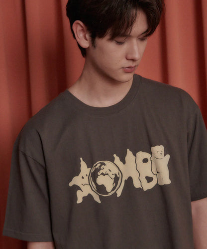 韓國 Ambler Shooting Bear Overfit T-Shirt【AR047】
