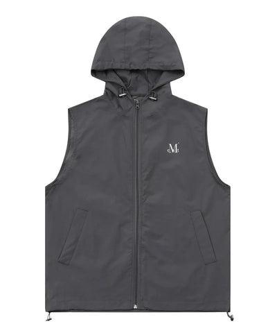 韓國 Mucent Tech Nylon Hood Vest【MU011】
