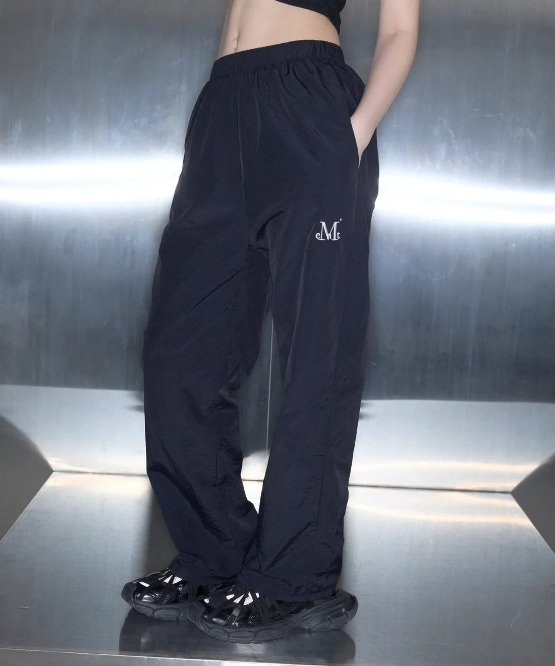 韓國 Mucent Madrid Poly Wide Pants【MU044】