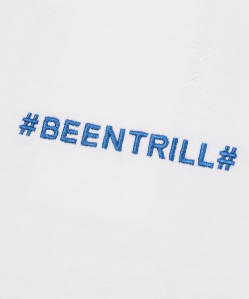 韓國 Beentrill Illusion Hashtag T-Shirt【BL031】