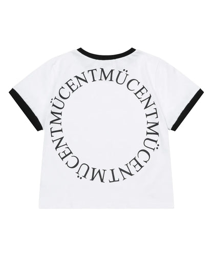 韓國 Mucent Ringer Short Sleeve T-Shirt【MU012】