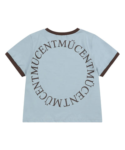韓國 Mucent Ringer Short Sleeve T-Shirt【MU012】