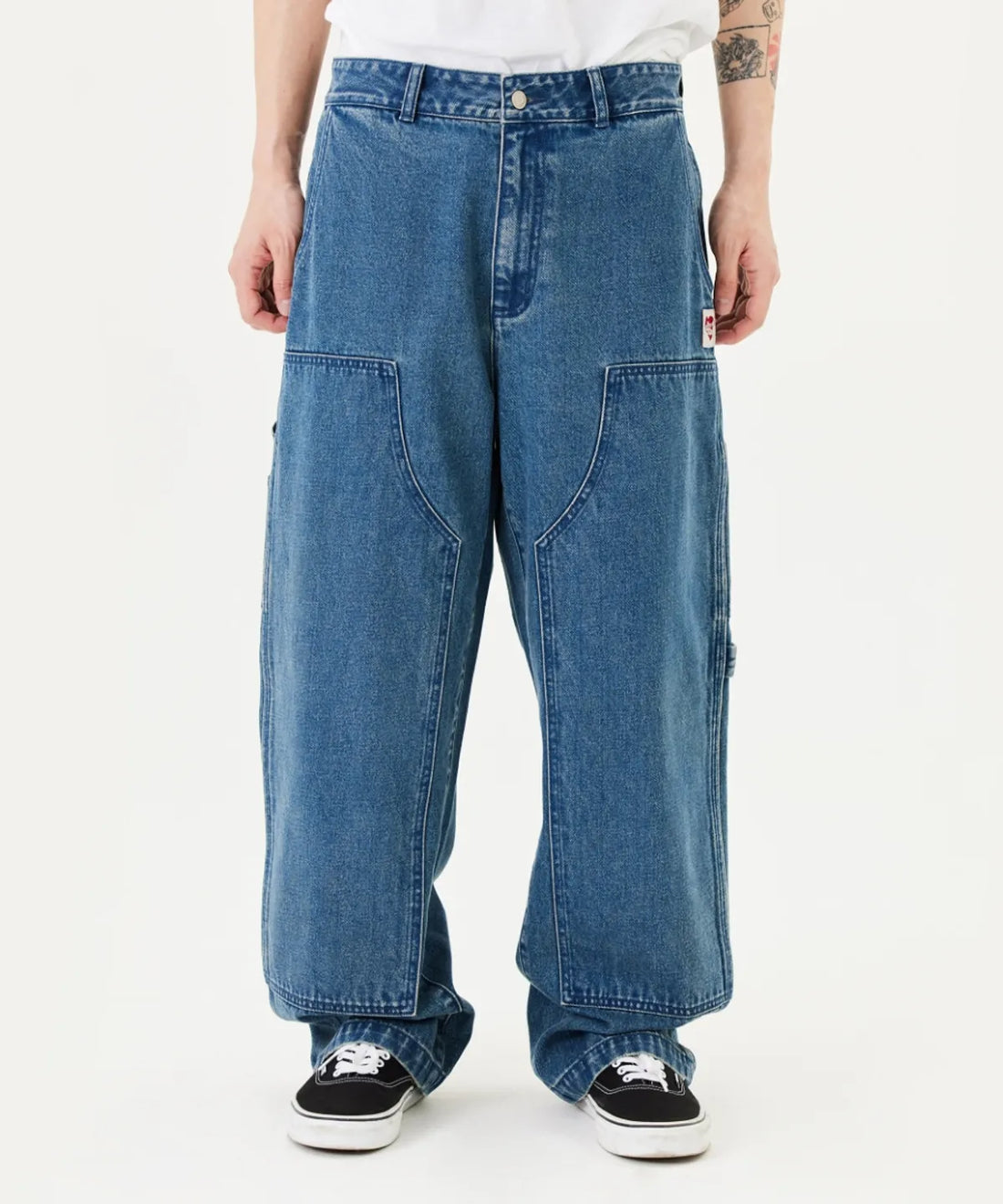 韓國 Mark Gonzales Heart Carpenter Pants【MG067】