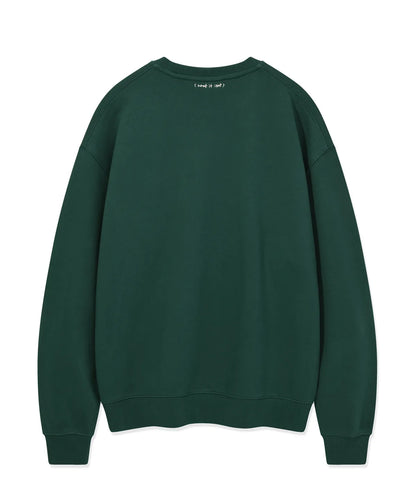【現貨】韓國 Wacky Willy Basic Logo Wappen Sweatshirt【WW071】