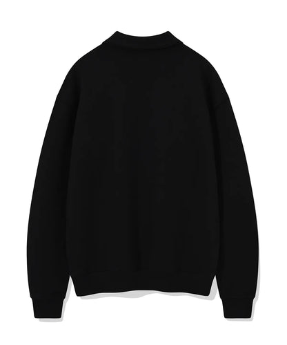 【現貨】韓國 Wacky Willy Basic Logo Wappen Half Zip-up【WW069】