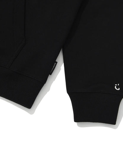 【現貨】韓國 Wacky Willy Basic Logo Wappen Half Zip-up【WW069】