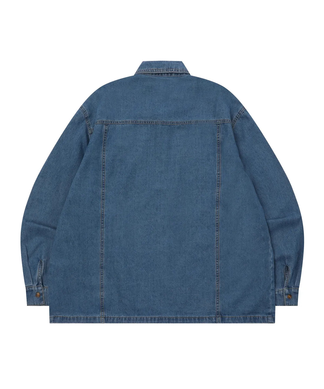 韓國 Mucent Alyth Roll Up Denim Shirt【MU174】