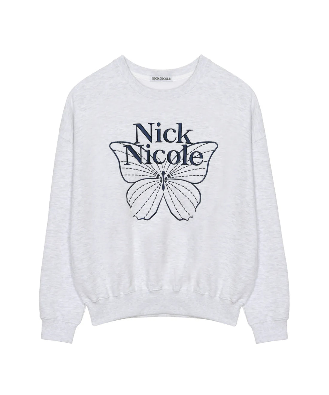 【現貨】韓國 Nick Nicole Volume Butterfly Signature Sweatshirt【ST121】