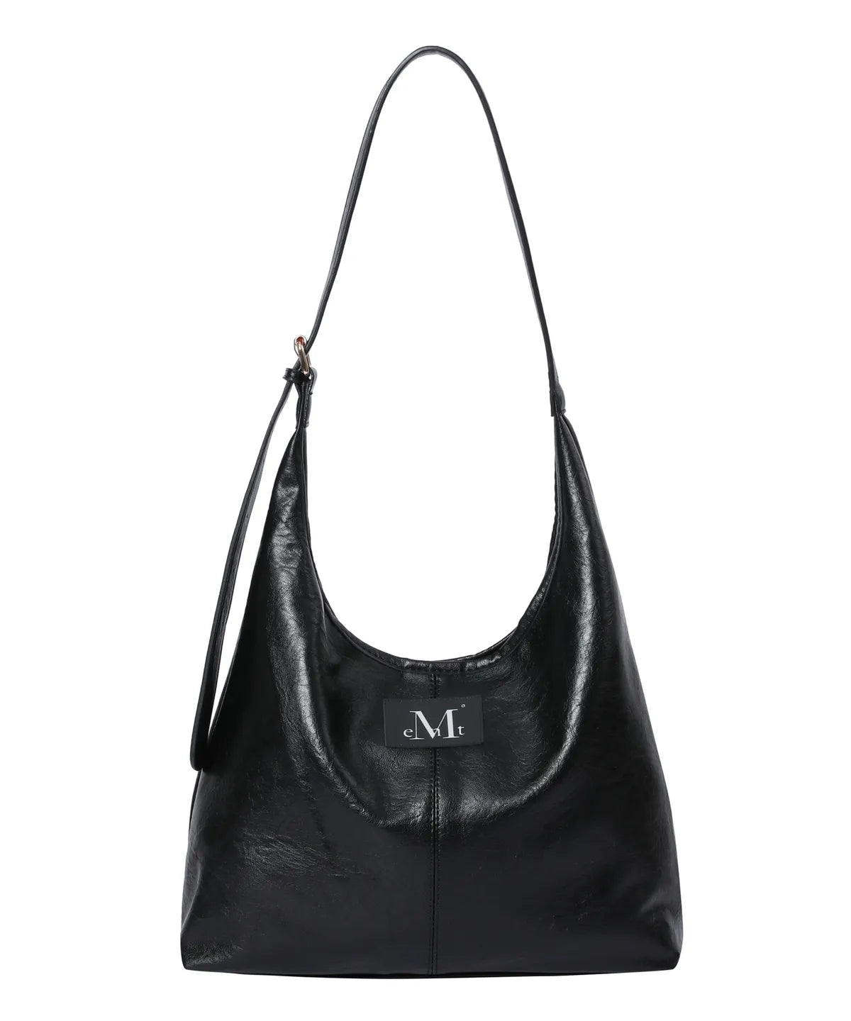 韓國 Mucent Crescent Leather Shoulder Bag【MU003】