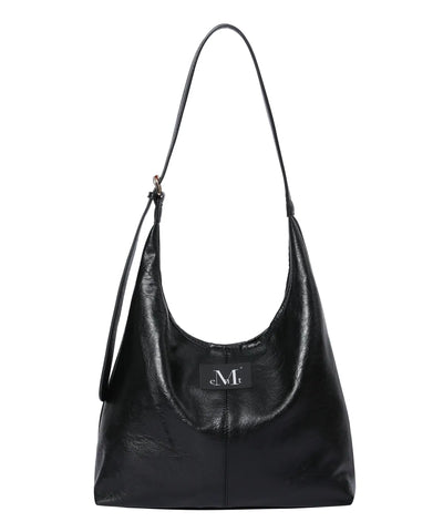 韓國 Mucent Crescent Leather Shoulder Bag【MU003】