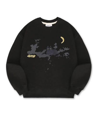 韓國 Ambler Forest Cat Sweatshirt【AR114】