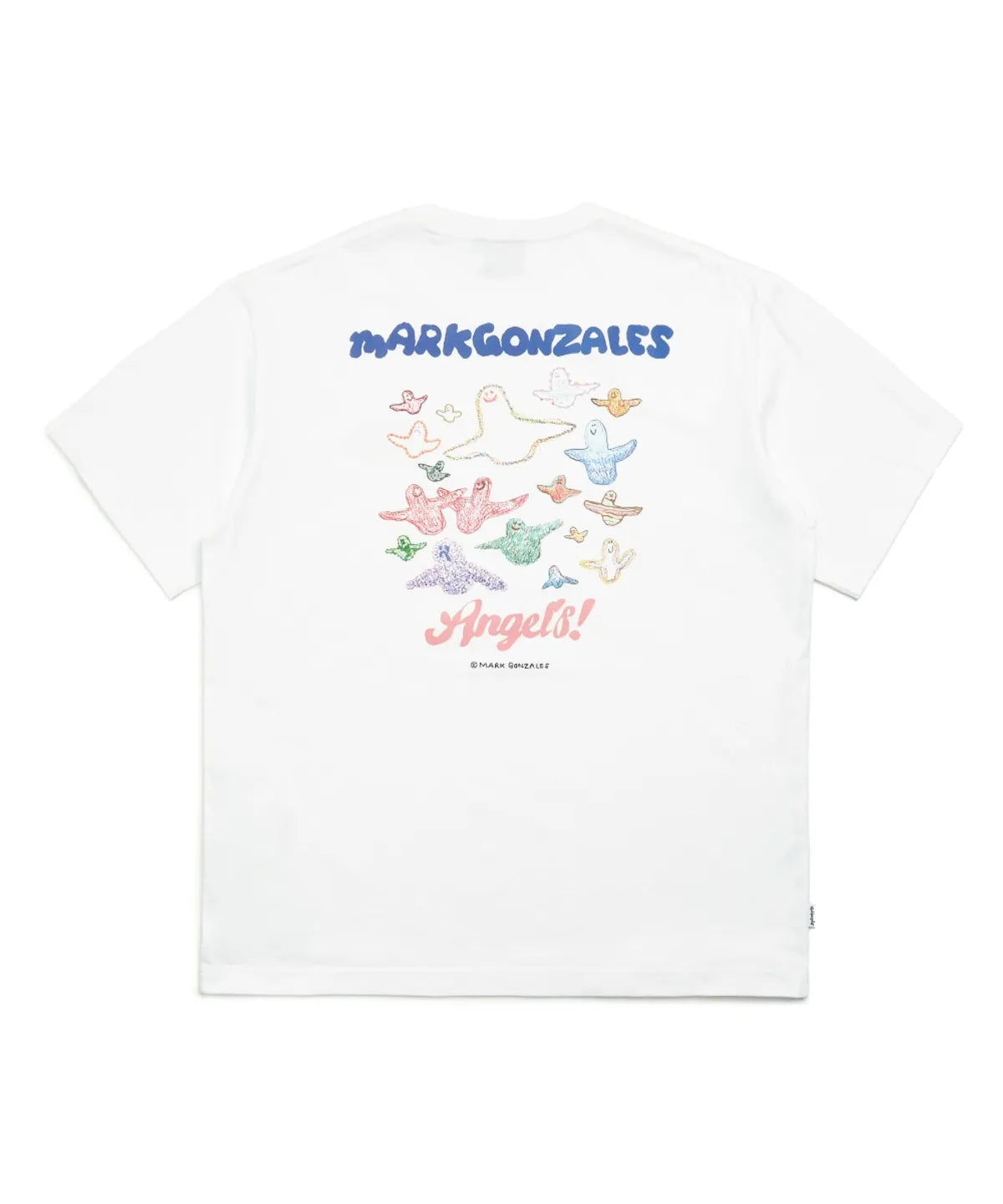 韓國 Mark Gonzales Fly Angel Graphic Short Sleeve T-Shirt【MG042】