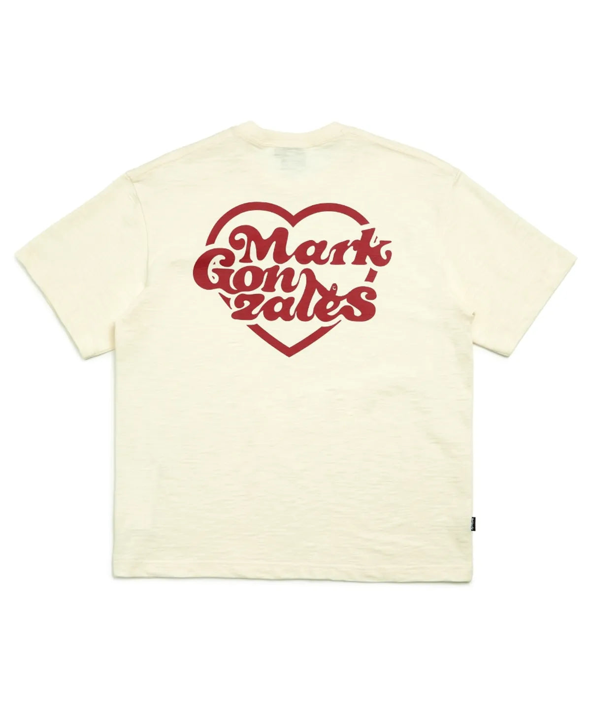 韓國 Mark Gonzales Slub Heart Graphic Short Sleeve T-Shirt【MG034】