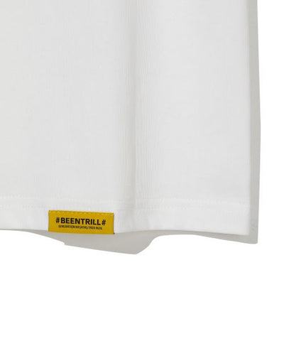 韓國 Beentrill Women's Spray Hashtag T-Shirt【BL057】