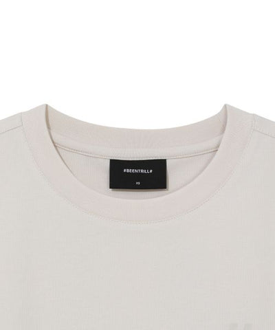 韓國 Beentrill Women's Green Taping Hashtag T-Shirt【BL053】