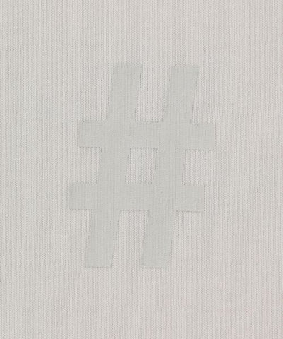 韓國 Beentrill Women's Green Taping Hashtag T-Shirt【BL053】