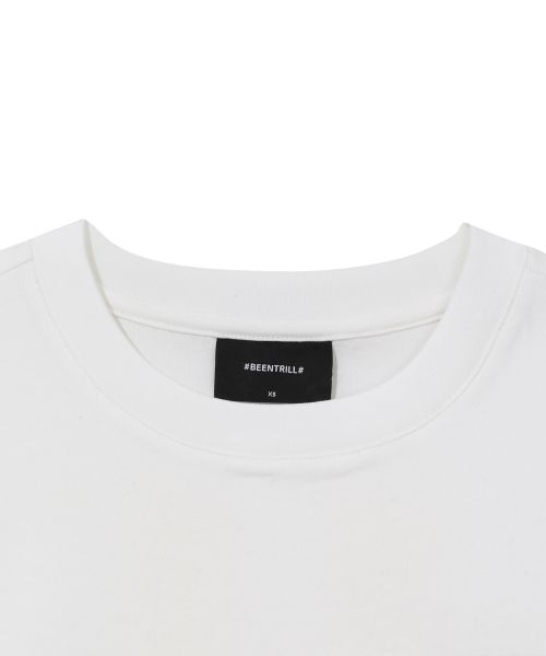 韓國 Beentrill Women's Yellow Taping Hashtag T-Shirt【BL052】