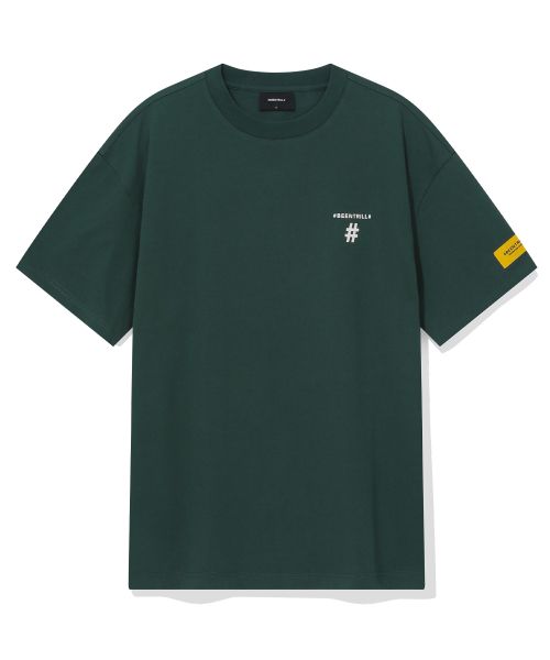 韓國 Beentrill Stamp Hashtag T-Shirt【BL009】