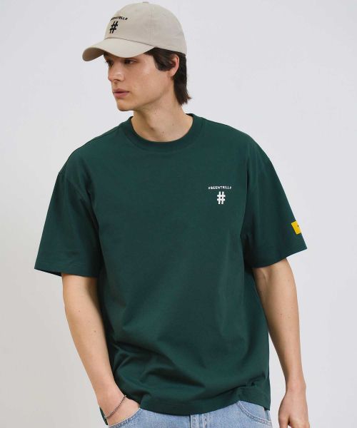 韓國 Beentrill Stamp Hashtag T-Shirt【BL009】