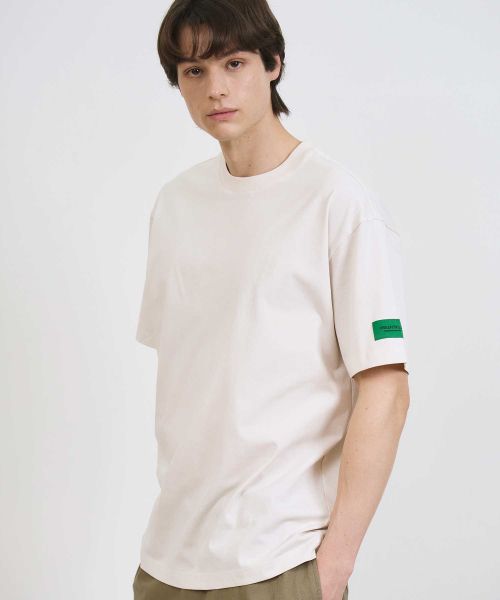 韓國 Beentrill Green Taping Hashtag T-Shirt【BL007】