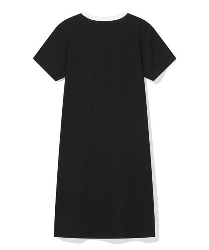 韓國 Beentrill Simple color blocking long one-piece【BL051】
