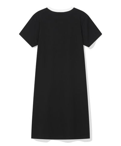 韓國 Beentrill Simple color blocking long one-piece【BL051】