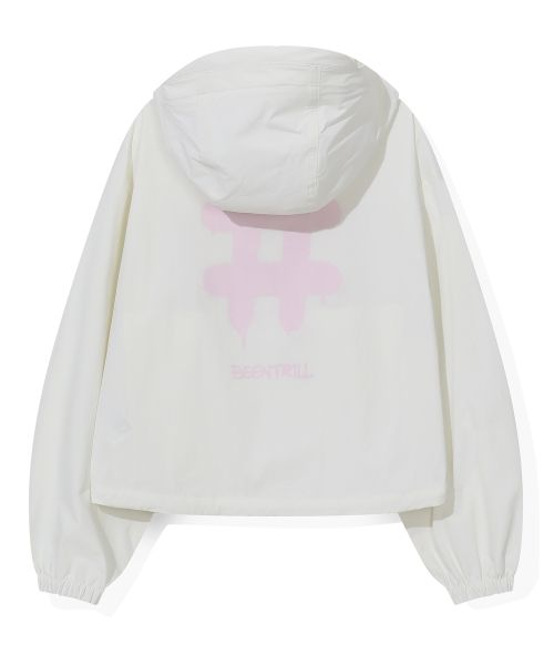 韓國 Beentrill Women's Spray Logo Woven Jumper【BL071】
