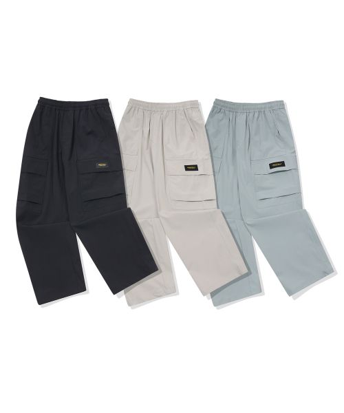 韓國 Beentrill Stretch Woven Cargo Pants【BL075】