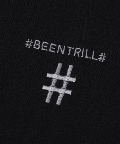 韓國 Beentrill Spray Logo Woven Jumper【BL070】