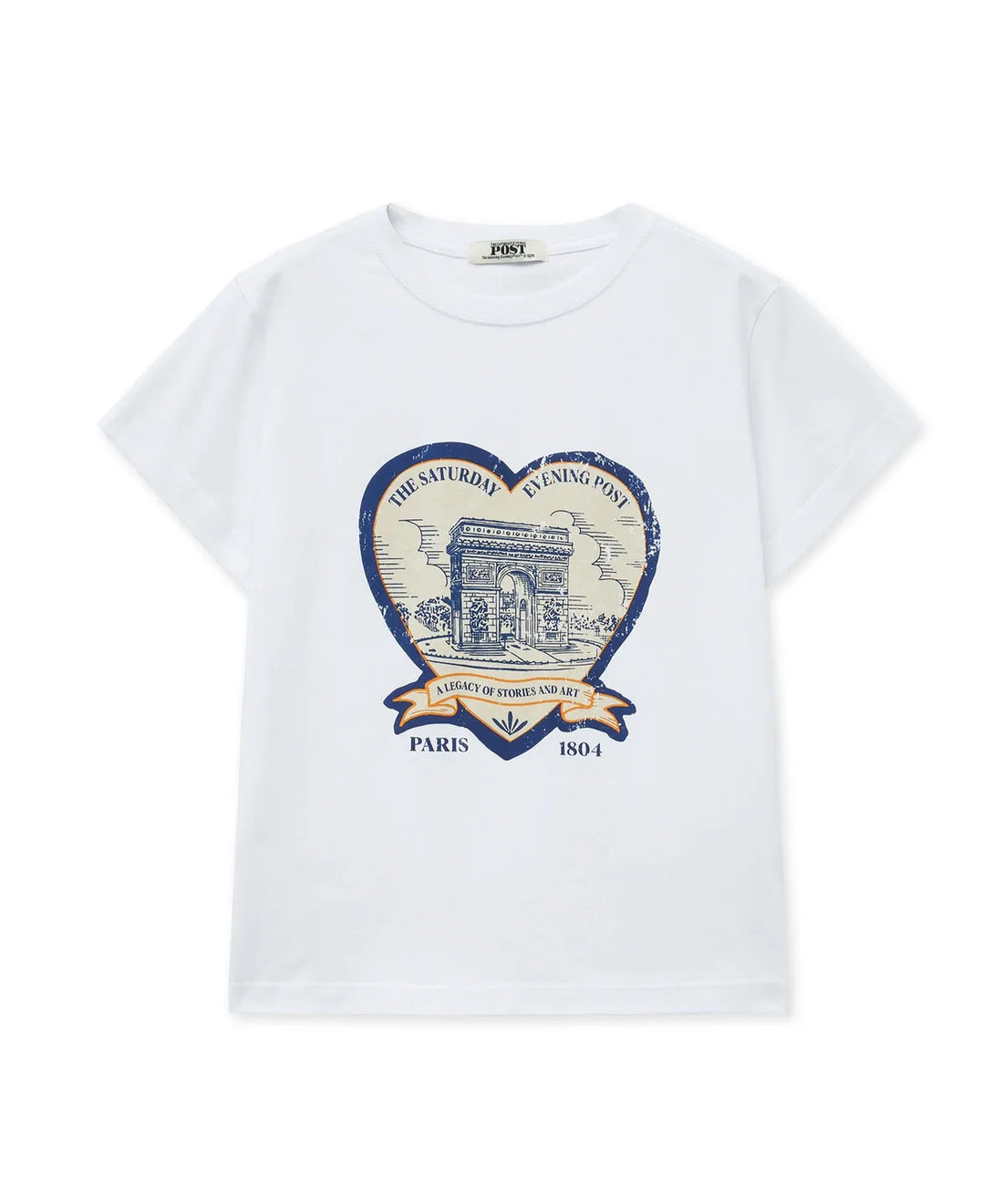 韓國 Seps Arch Heart T-Shirt【SEP005】