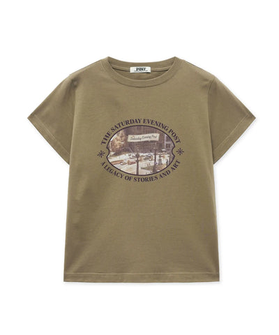 韓國 Seps Oval View T-Shirt【SEP006】