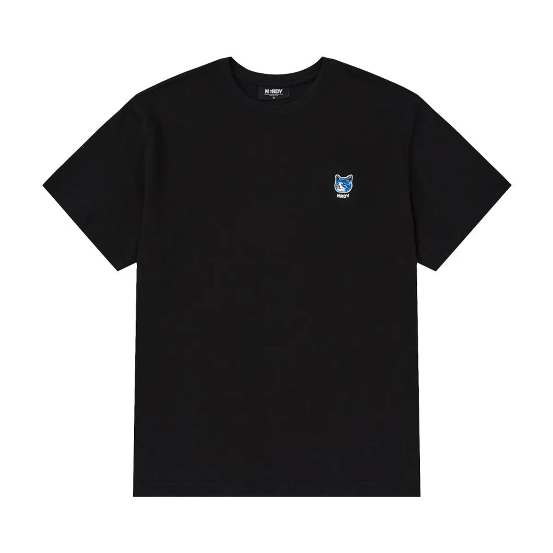 韓國 Nerdy Cat Wappen Short Sleeve T-Shirt【NY081】