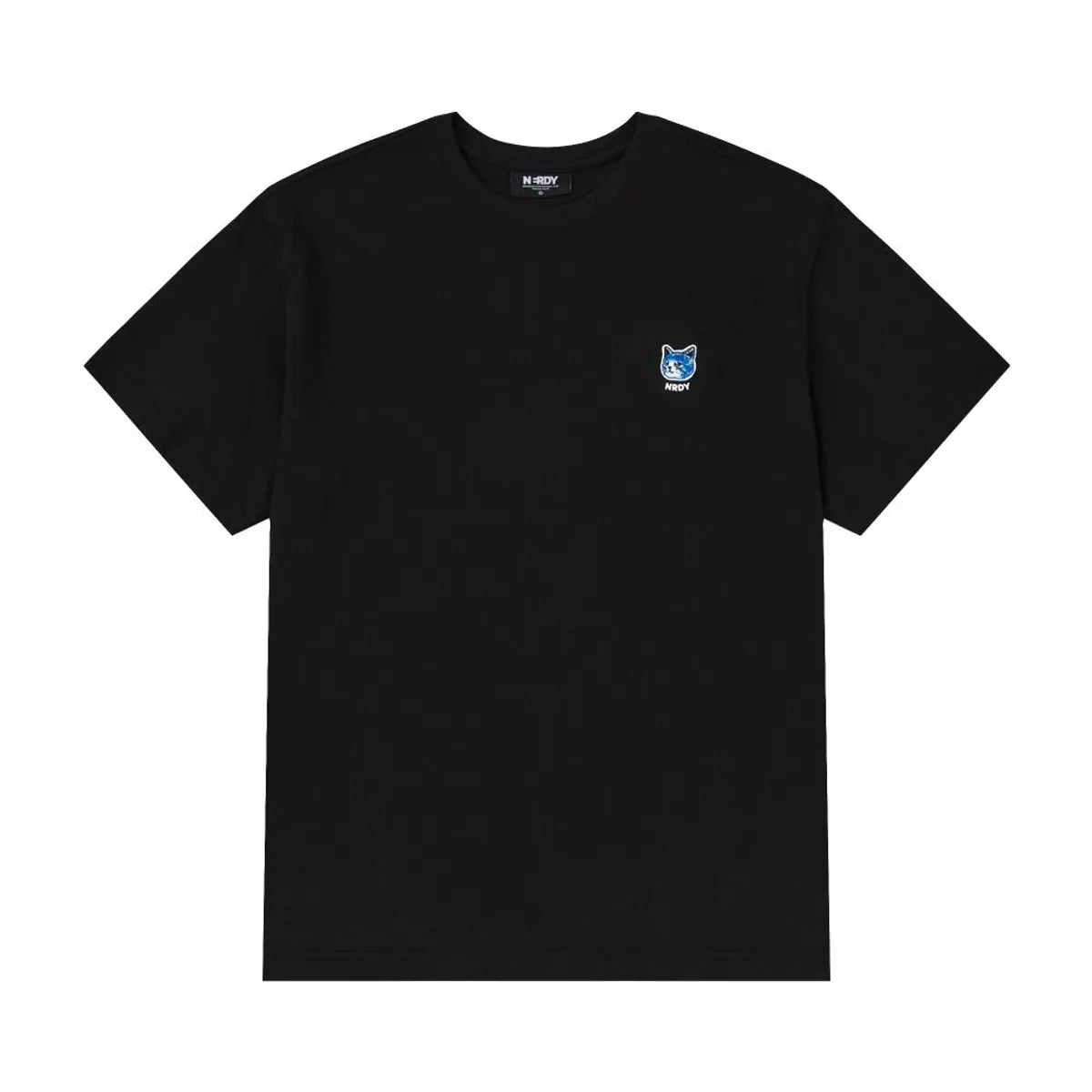 韓國 Nerdy Cat Wappen Short Sleeve T-Shirt【NY081】