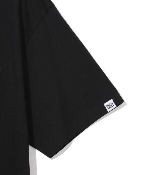 韓國 Beentrill Shading Lettering T-Shirt【BL015】