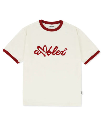 韓國 Ambler Sensitive Ringer Short Sleeve T-Shirt【AR091】