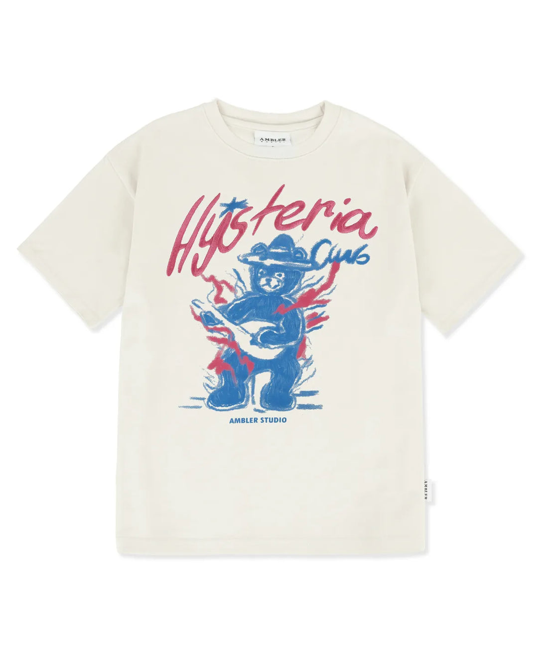 韓國 Ambler Hysteria Bear T-Shirt【AR099】