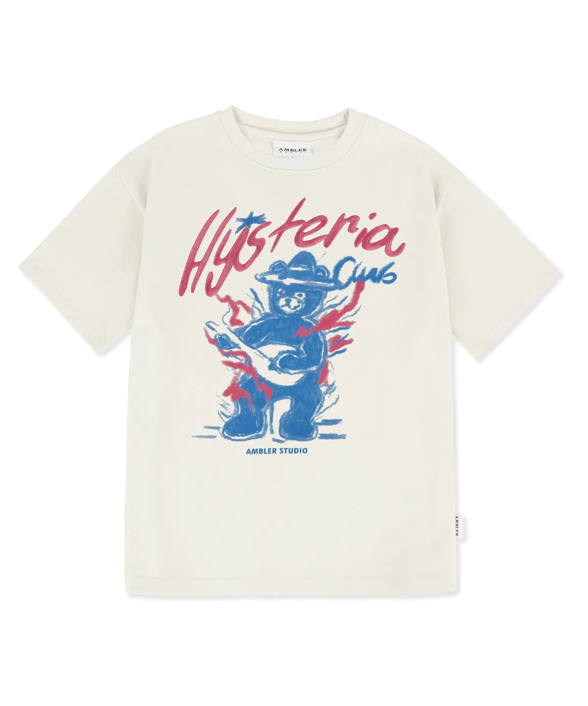 韓國 Ambler Hysteria Bear T-Shirt【AR099】