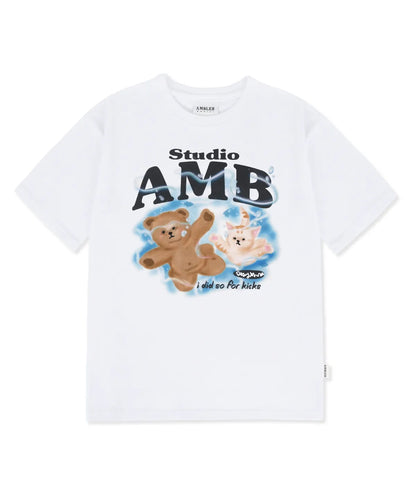 韓國 Ambler Underwater Graphic Short Sleeve T-Shirt【AR100】