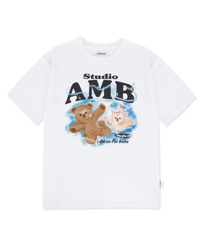 韓國 Ambler Underwater Graphic Short Sleeve T-Shirt【AR100】