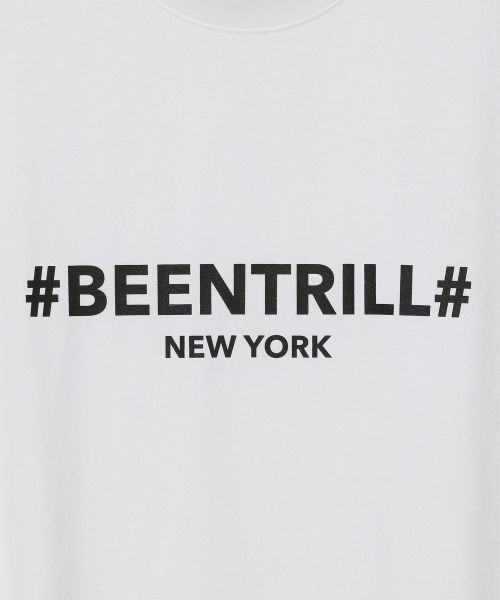 韓國 Beentrill Active Hashtag Lettering T-Shirt【BL027】
